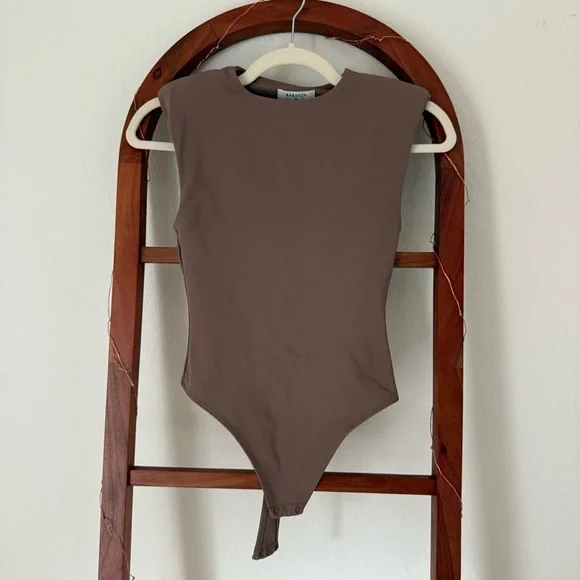 Babaton Taupe Bodysuit - Picture 3 of 4